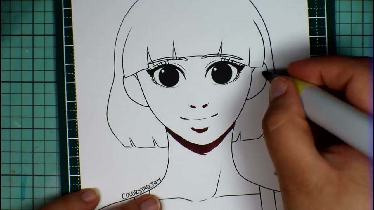 Tutorial: How to Color Skin With COPIC Markers