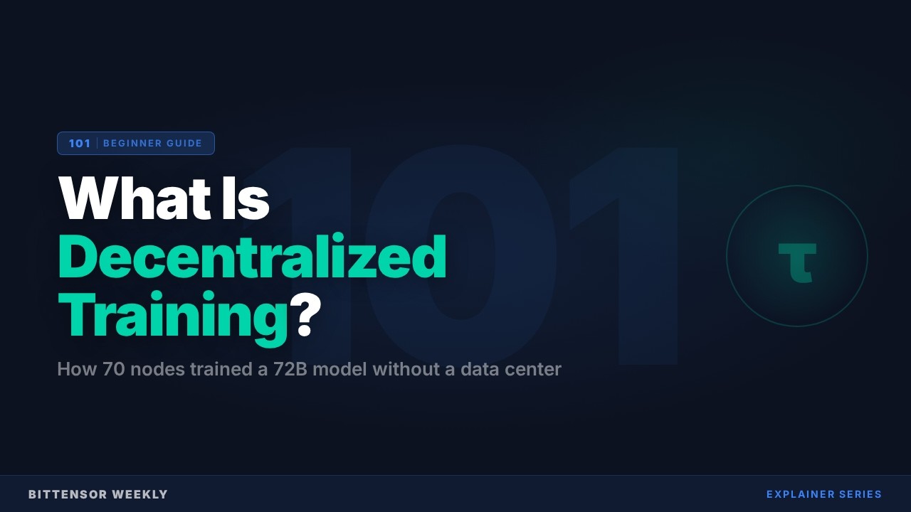 What Is Decentralized Training? Explained in 3 Minutes | Bittensor 101