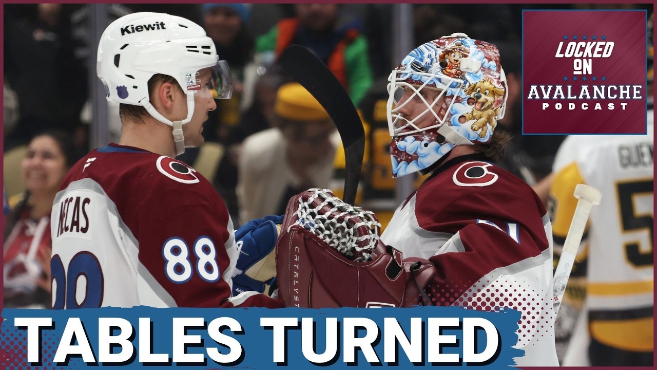 Avs Avenge Ugly Loss and Turn The Tables on the Penguins Behind Incredible Wedgewood Performance