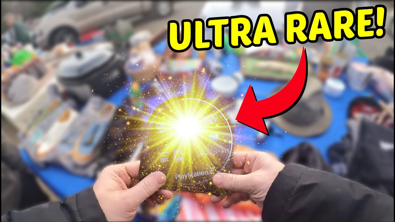 Rare Video Game Hidden At Local Flea Market!