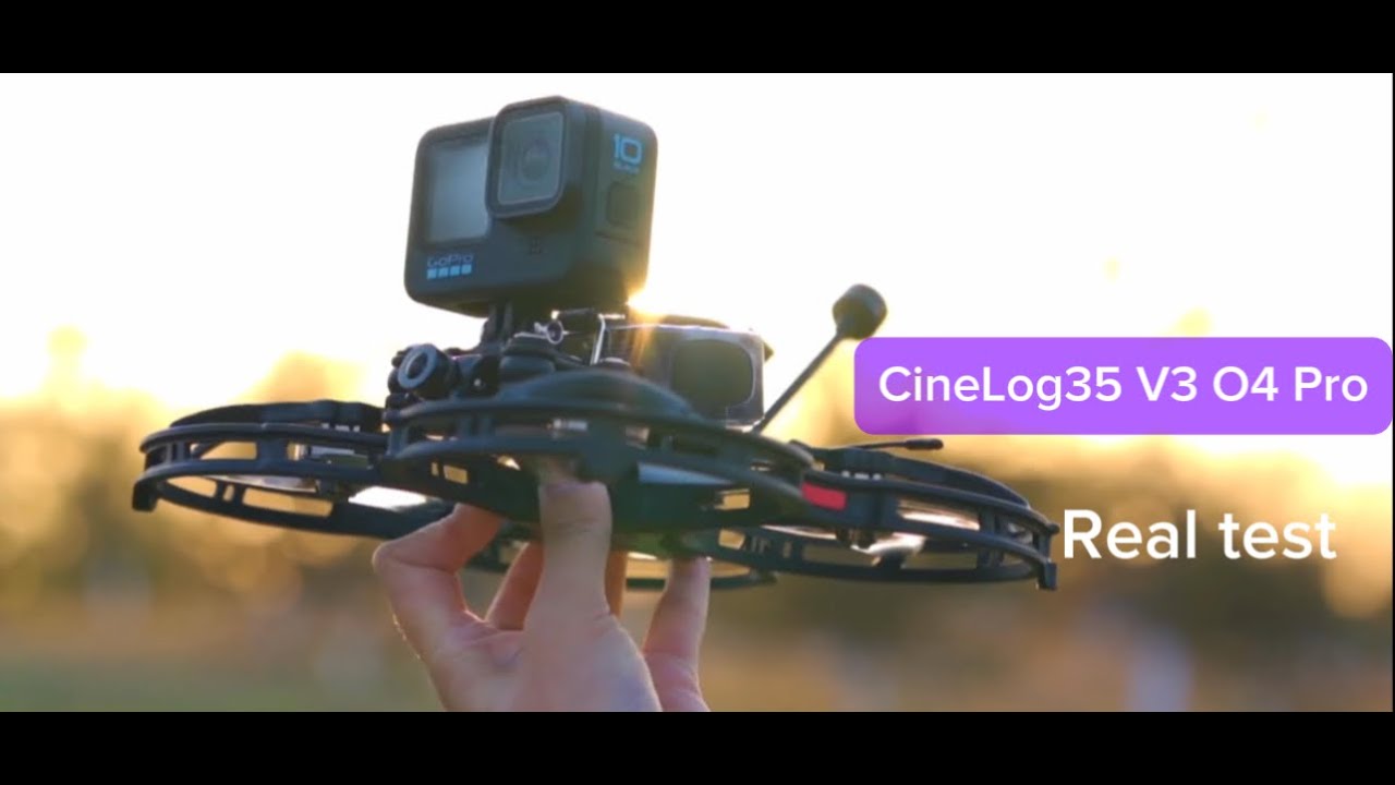 GEPRC CineLog35 V3 O4 Pro Real Test