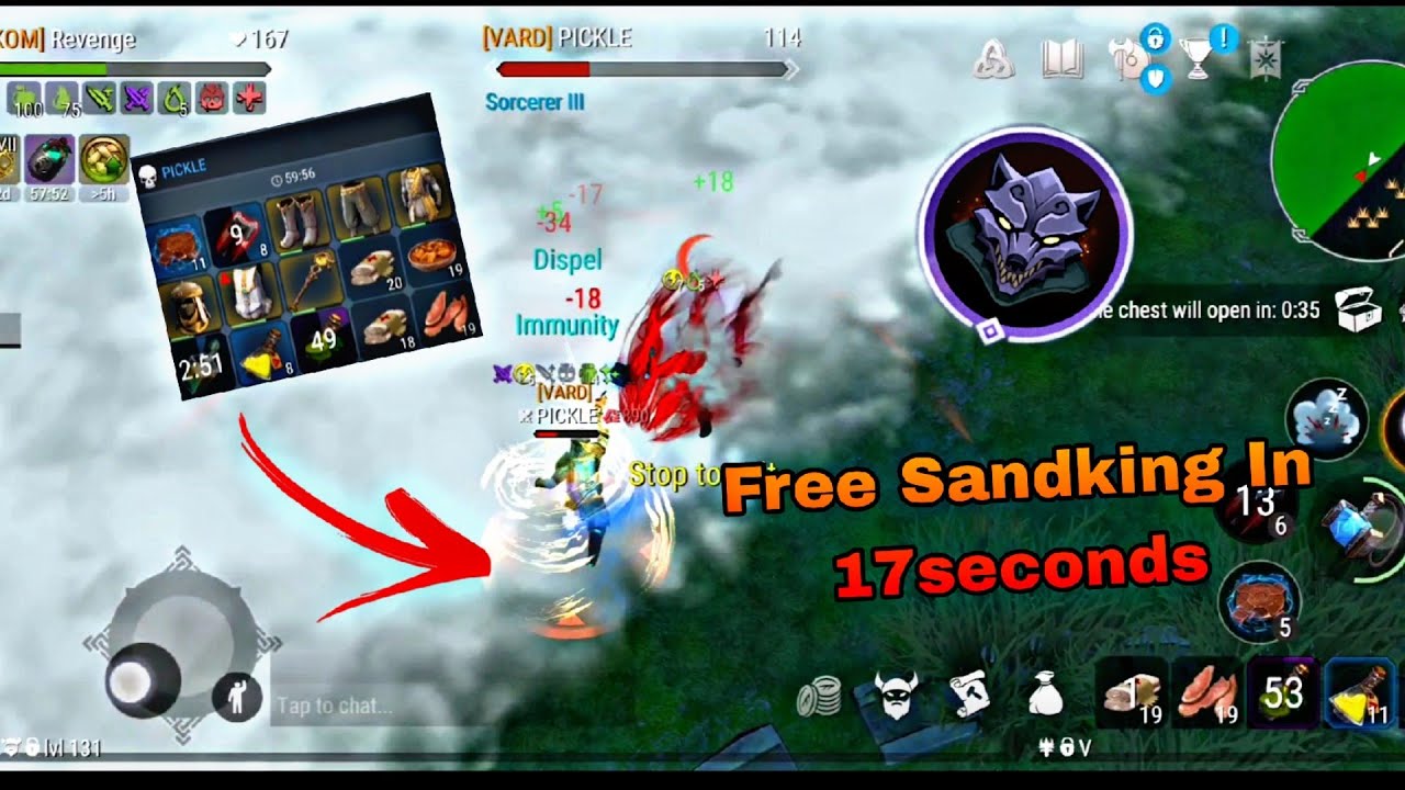 Frostborn | фростборн How to get free Sandking set as Werewolf (Midgard PvP)