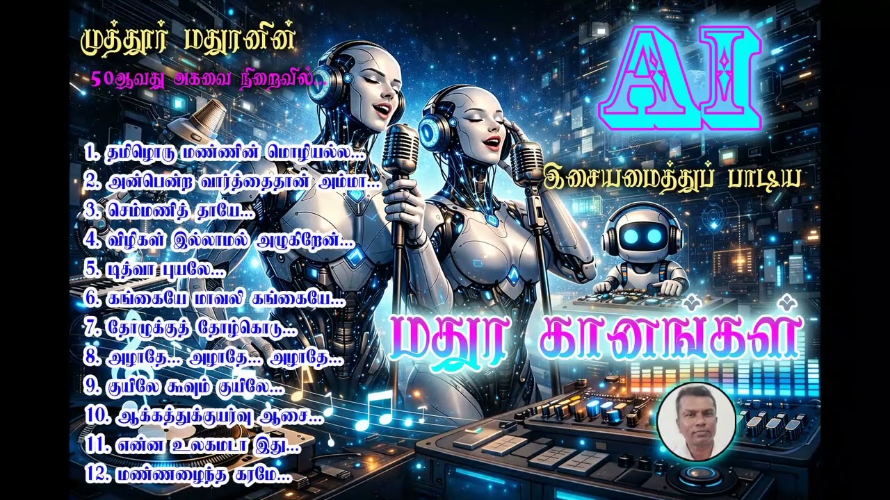 முதன்முதலாக AI பாடல் தொகுப்பு