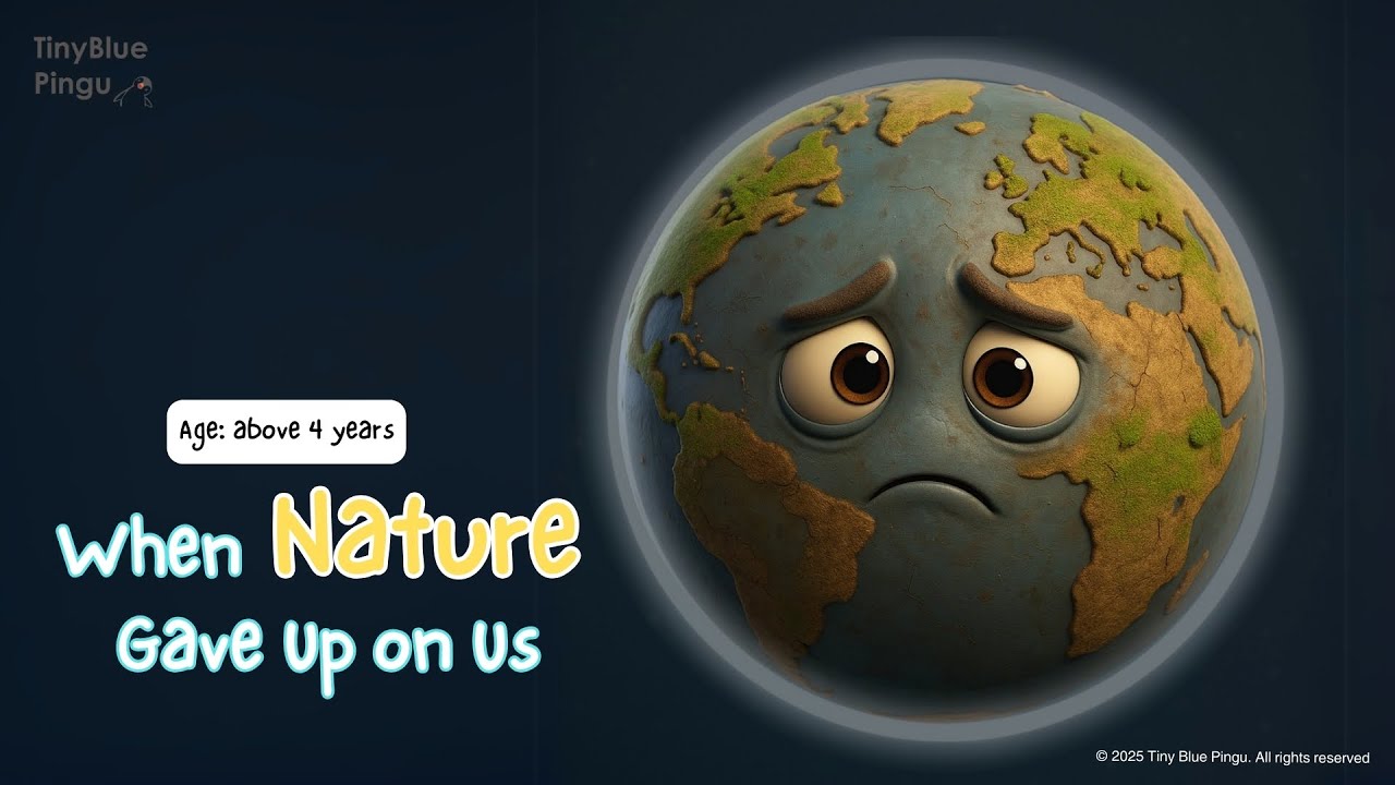 The Day Earth Gave Up 🌍 | Environmental Story for Kids | Moral Story to Protect Nature