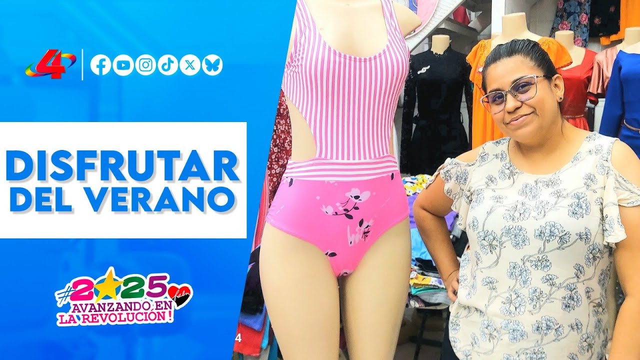 Mercados de Managua ofrecen todo para disfrutar del&nbsp;verano&nbsp;2025