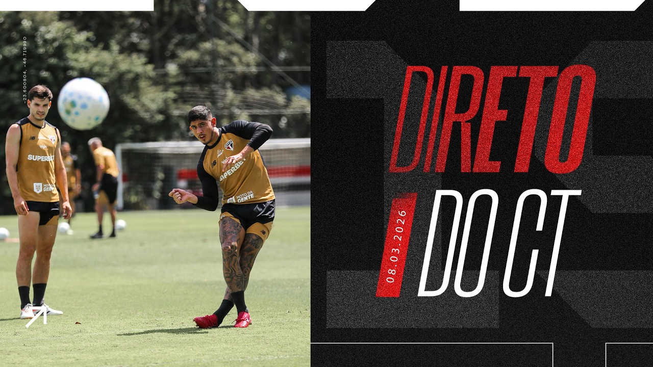DIRETO DO SUPERCT: 08/03/2026 | SPFC PLAY