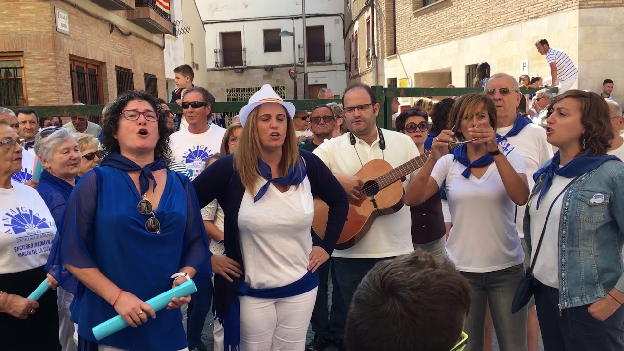 Encierro Vacas Ejea- Jota a la Virgen de la Oliva