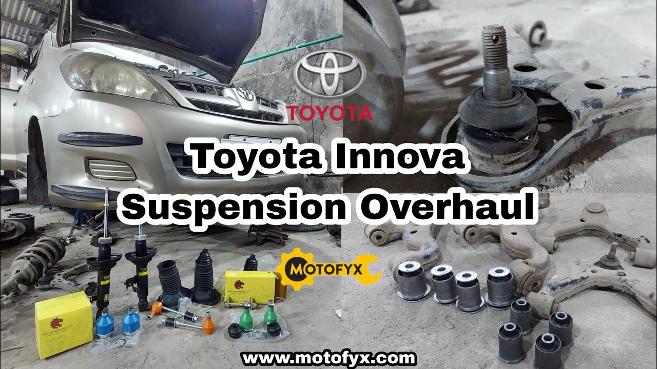 Toyota Innova Suspension Overhaul |Innova Suspension Bush Kit Replacement | Genuine OES Spares.