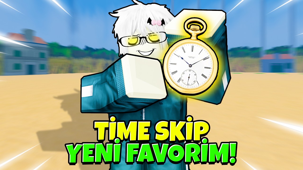 YENİ TIME SKIP G&Uuml;C&Uuml; ARTIK FAVORİM! (&Ccedil;OK G&Uuml;&Ccedil;L&Uuml;) | Roblox Ink Game T&uuml;rk&ccedil;e