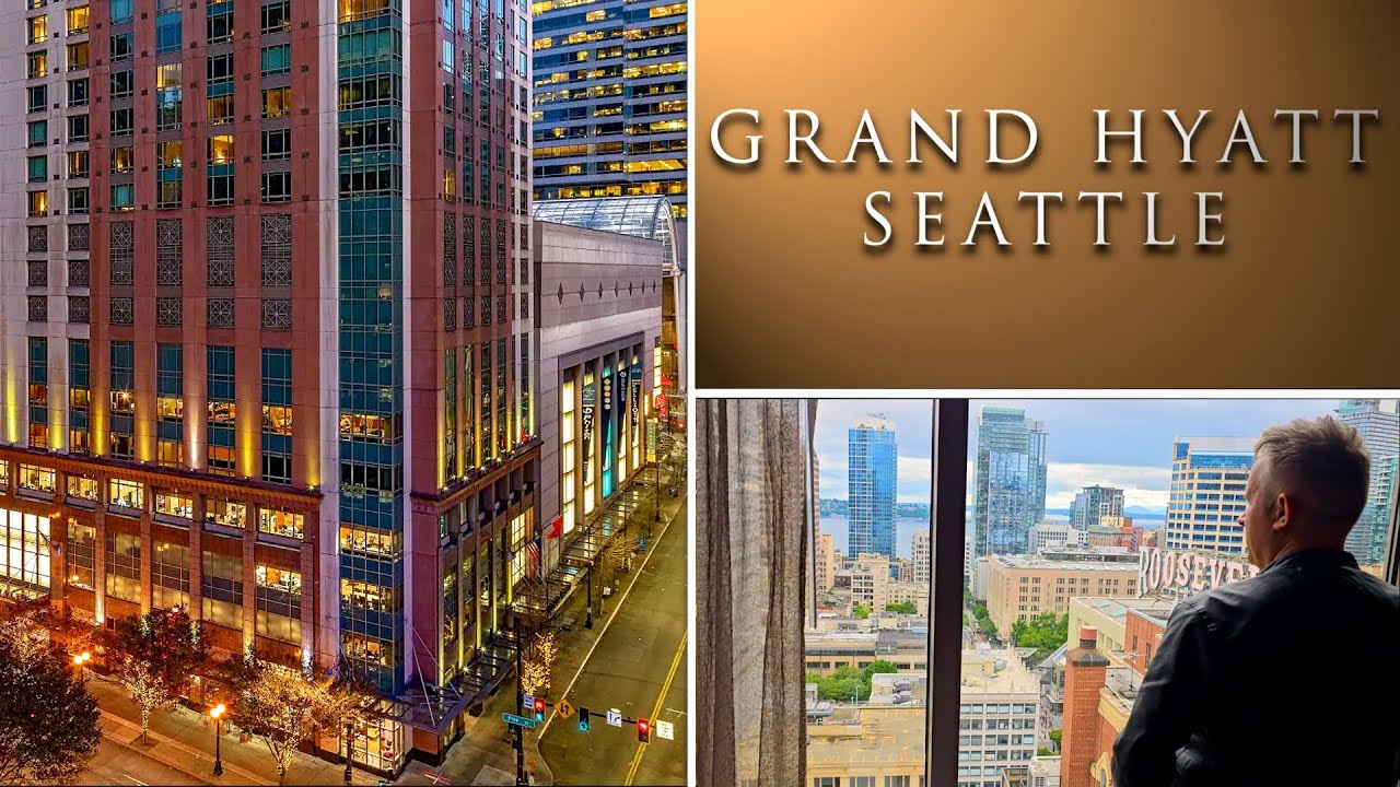 Grand Hyatt Seattle: Bay View King Room Tour | Guaranteed High Floor
