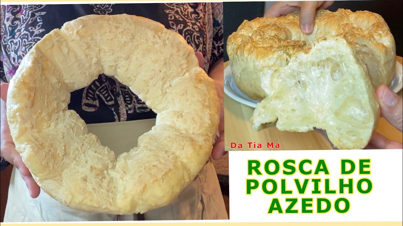 Rosca de Polvilho Azedo - passo a passo sem segredo -  Ep. 88
