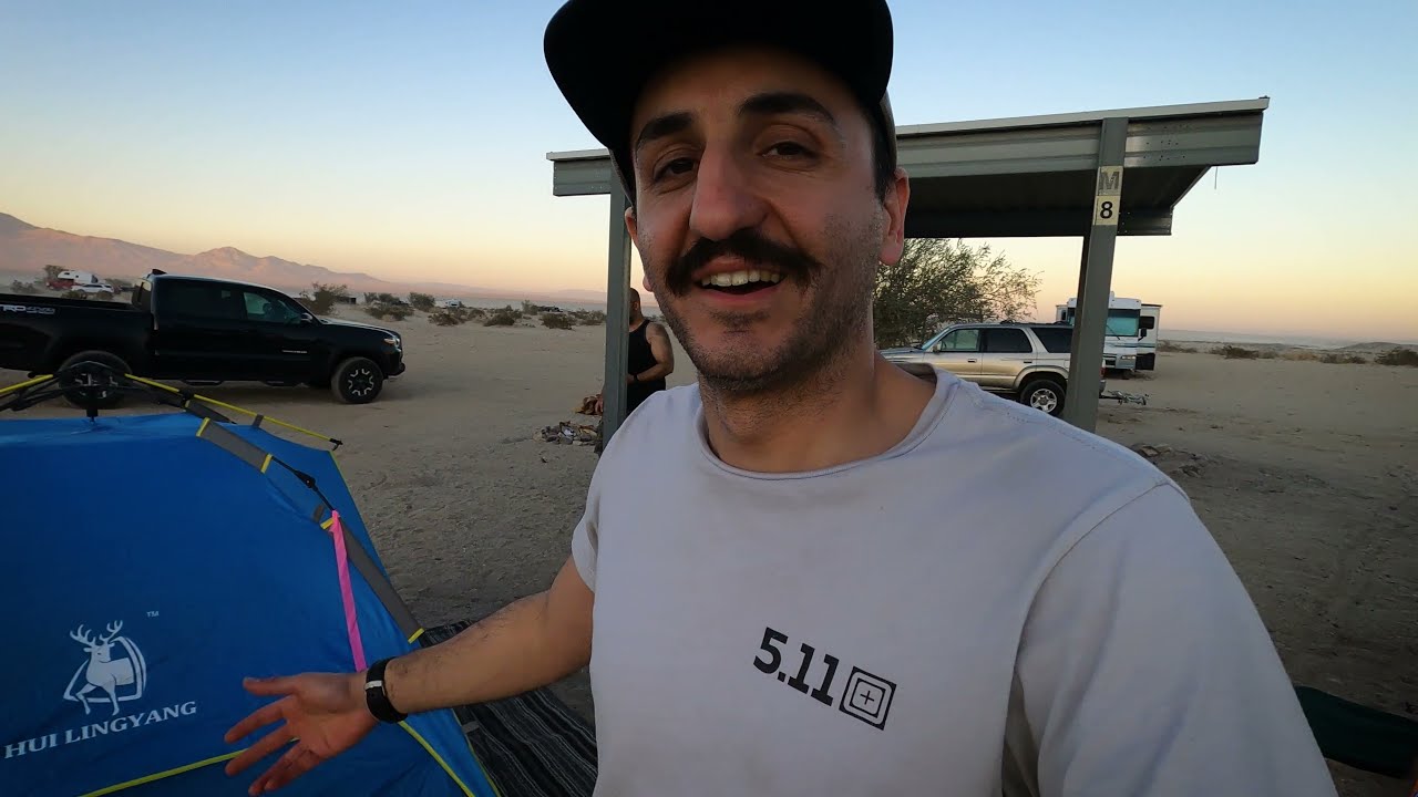 Ocotillo Wells SVRA OHV Camping | Coleman Duel Fuel Gear Testing | Cooking Steaks | HD