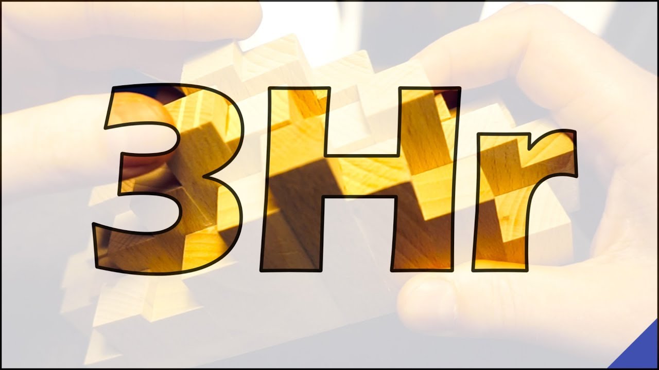 ASMR &bull; Best of Wood Sanding &bull; 3 Hours (NO TALKING)