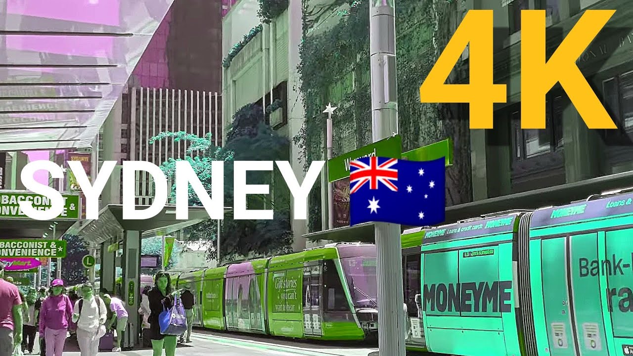 [4K HDR] WYNYARD to CIRCULAR QUAY walking SYDNEY 🇦🇺