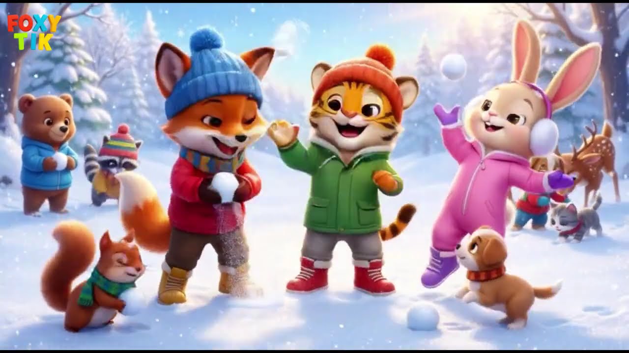 Four Seasons Song – Spring, Summer, Autumn, Winter for Kids/FoxyTik.