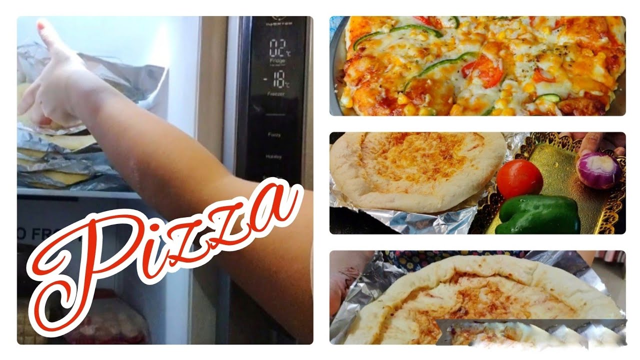 Pizza | एक बार बनाओ और फिर पूरा महीना खाइये #कॉलेज स्टूडेंट्स रेसिपी # Pizza Freezing recipe