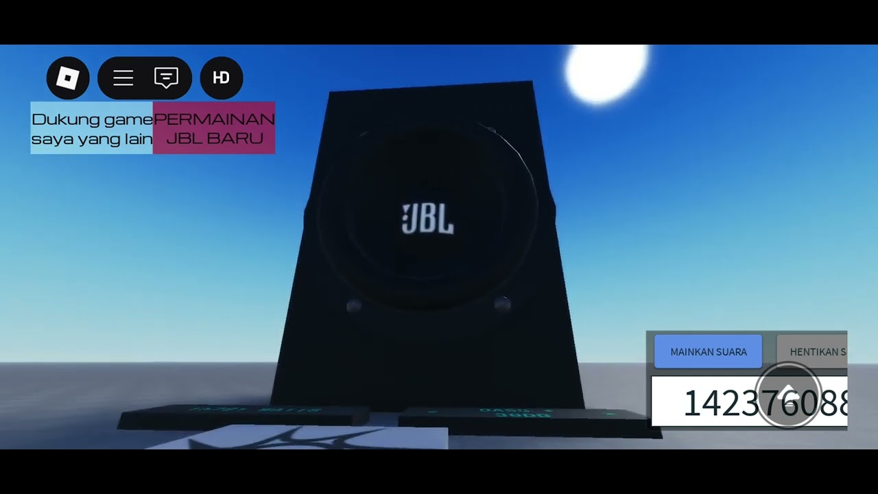 nama game ya subwoofer jbL