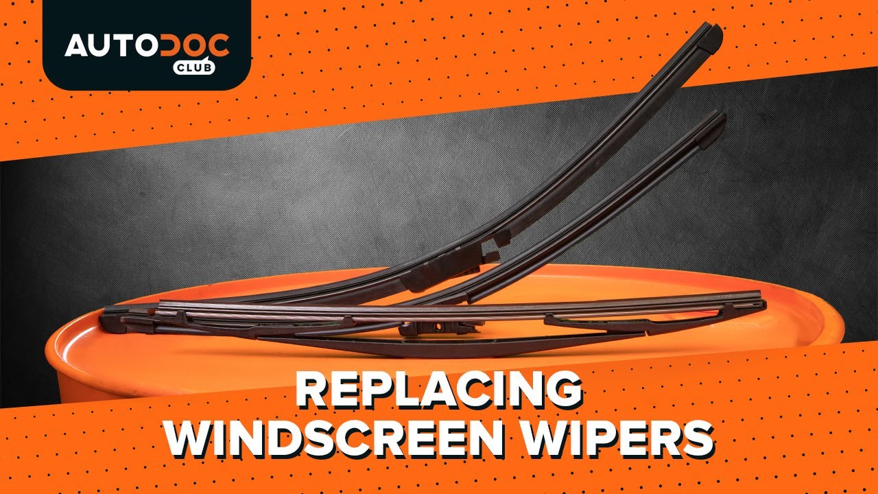 How to change windscreen wipers [AUTODOC TUTORIAL]