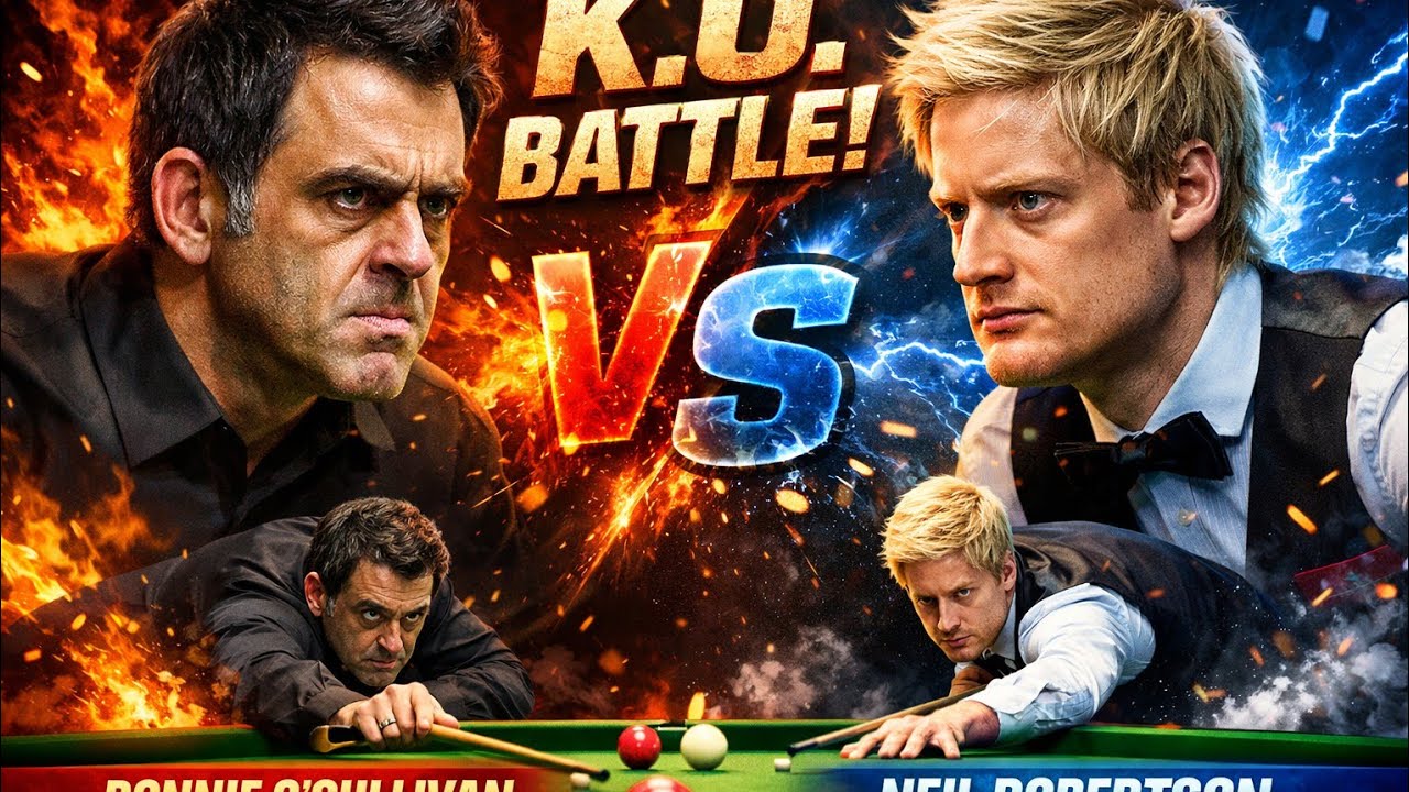 Ronnie O'Sullivan vs Neil Robertson 🔥 Epic Snooker Battle | Amazing Frames & Shots  #snookerplayer