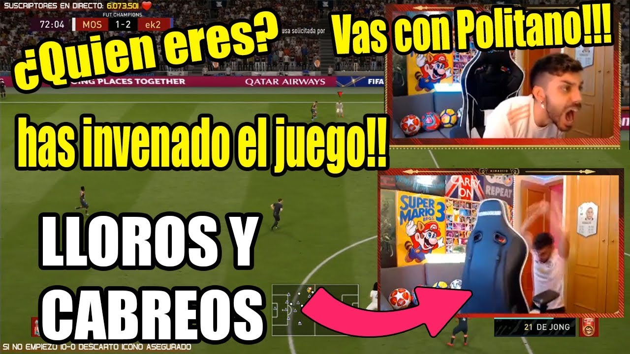 EL MAYOR CABREO DE DjMaRiiO EN FIFA 20!😂