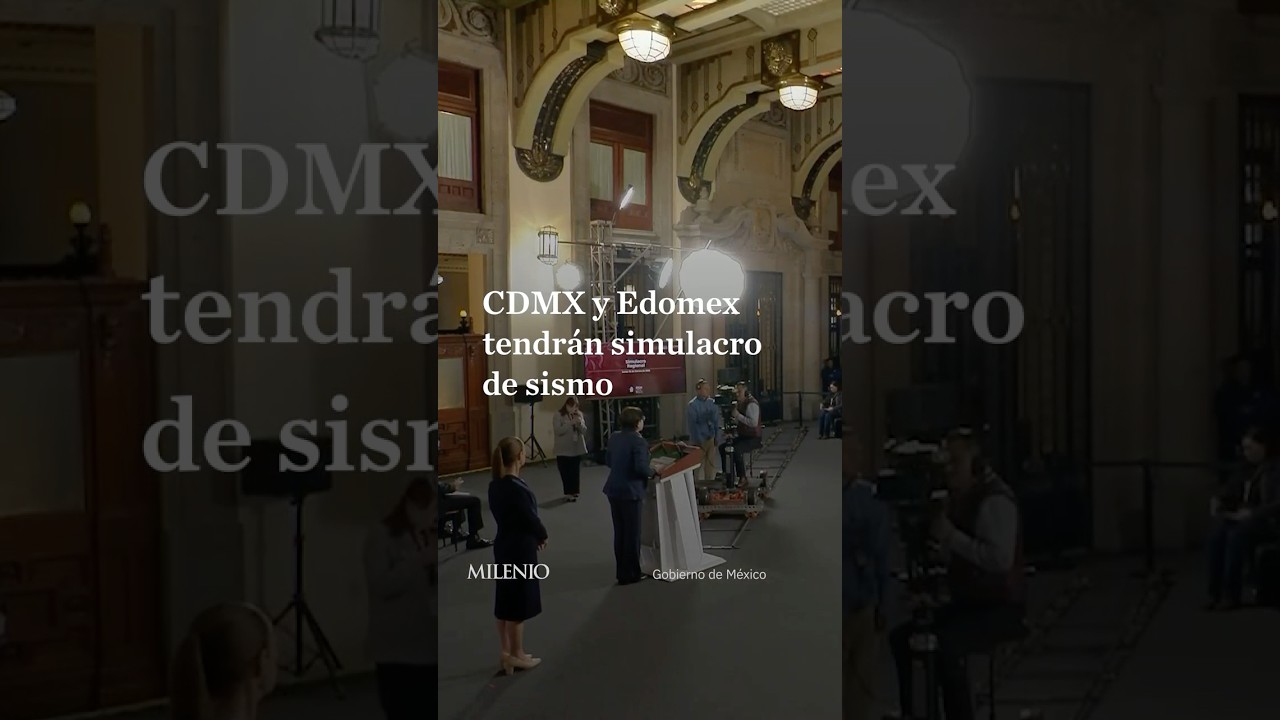 Simulacro de sismo se realizar&aacute; el 18 de febrero en CDMX y Estado de M&eacute;xico