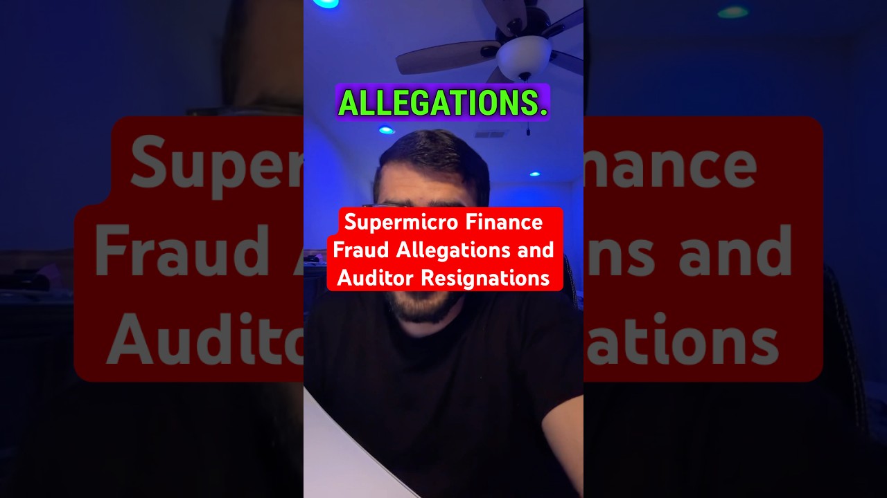 Supermicro Finance Fraud Allegations and Auditor Resignations