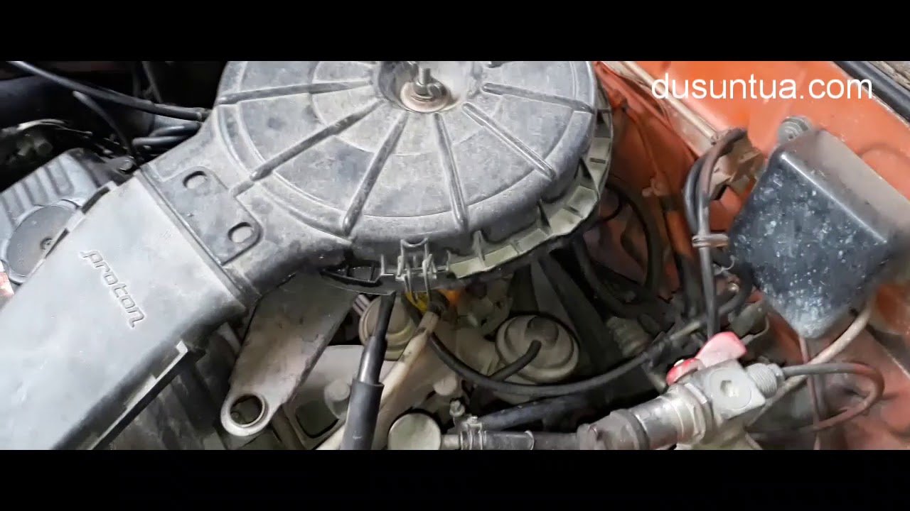 proton iswara wira 4g15 - thermo valve and egr test
