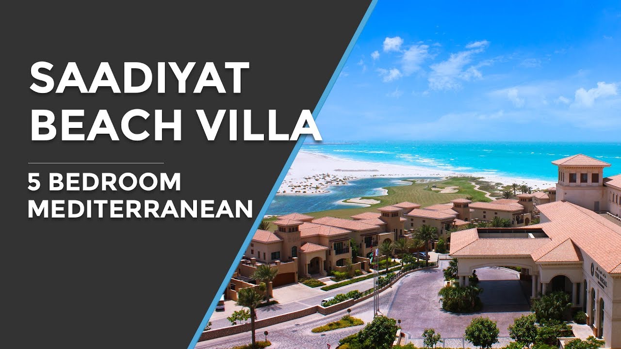 Saadiyat beach villas for sale