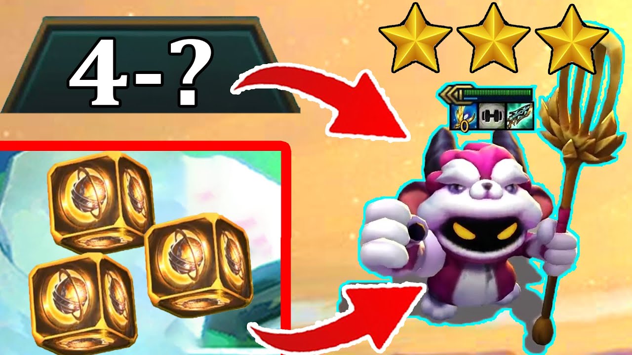 *World's Only* I Got 3-Star Veigar at Round 4 !???