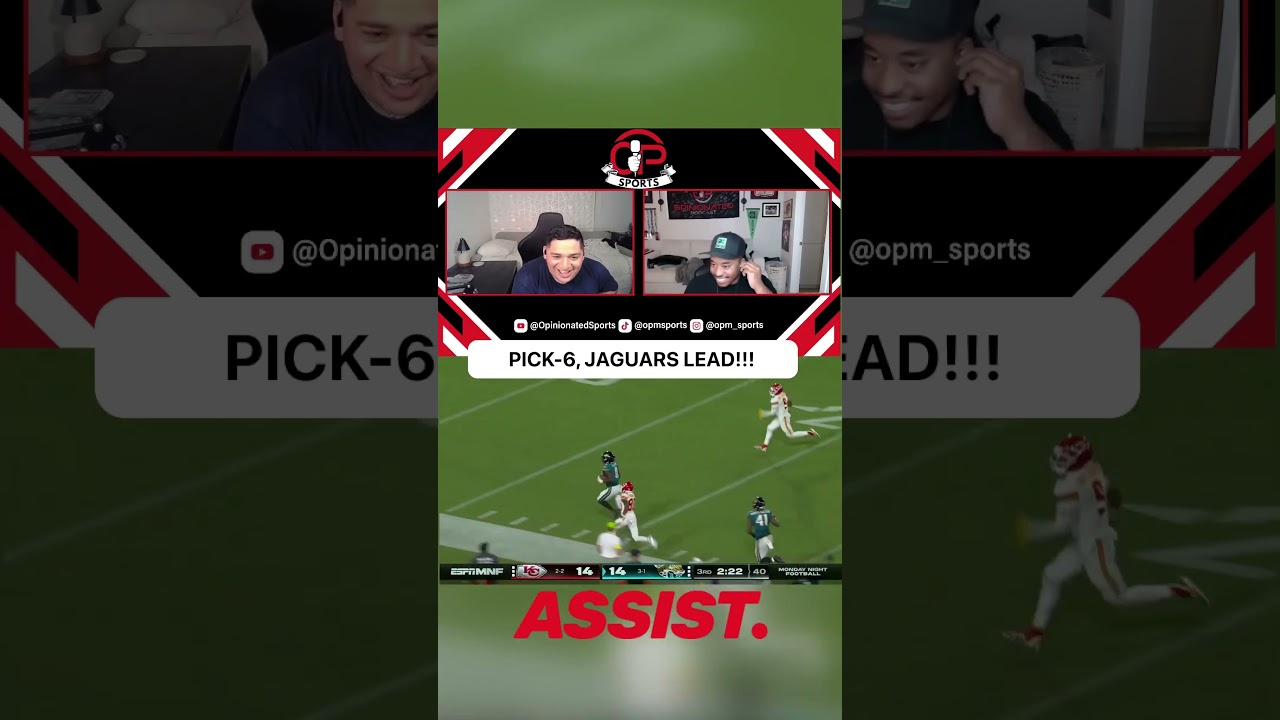Devin Lloyd With The Pick 6! Leading the NFL in interceptions this season!!🔥🥷