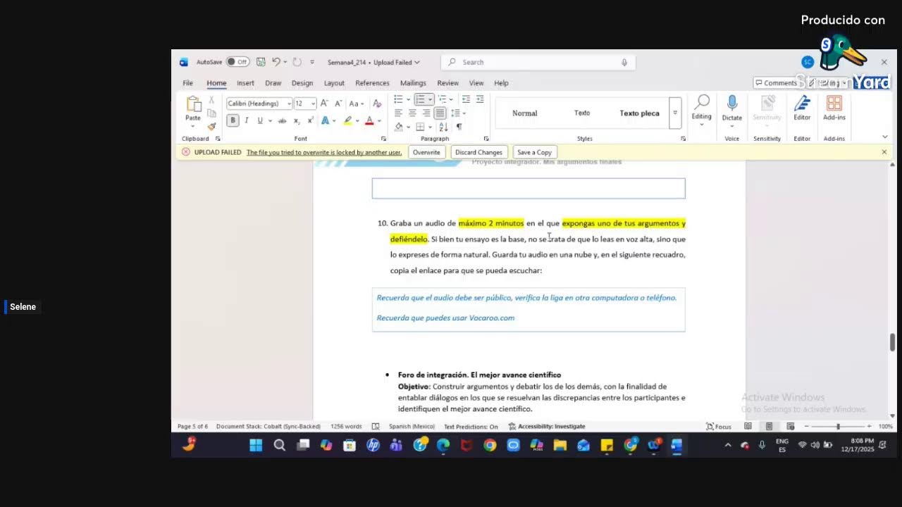 Semana 4 G77 sesión 7 M5 Argumentación