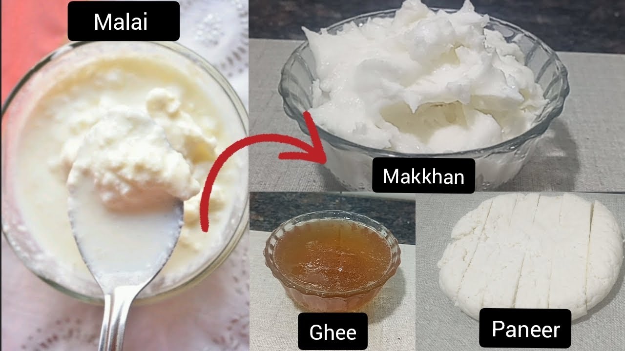 Makkhan Ghee aur paneer | malai se | Ghar me banaye aasani se | #butter #paneerrecipe #food 