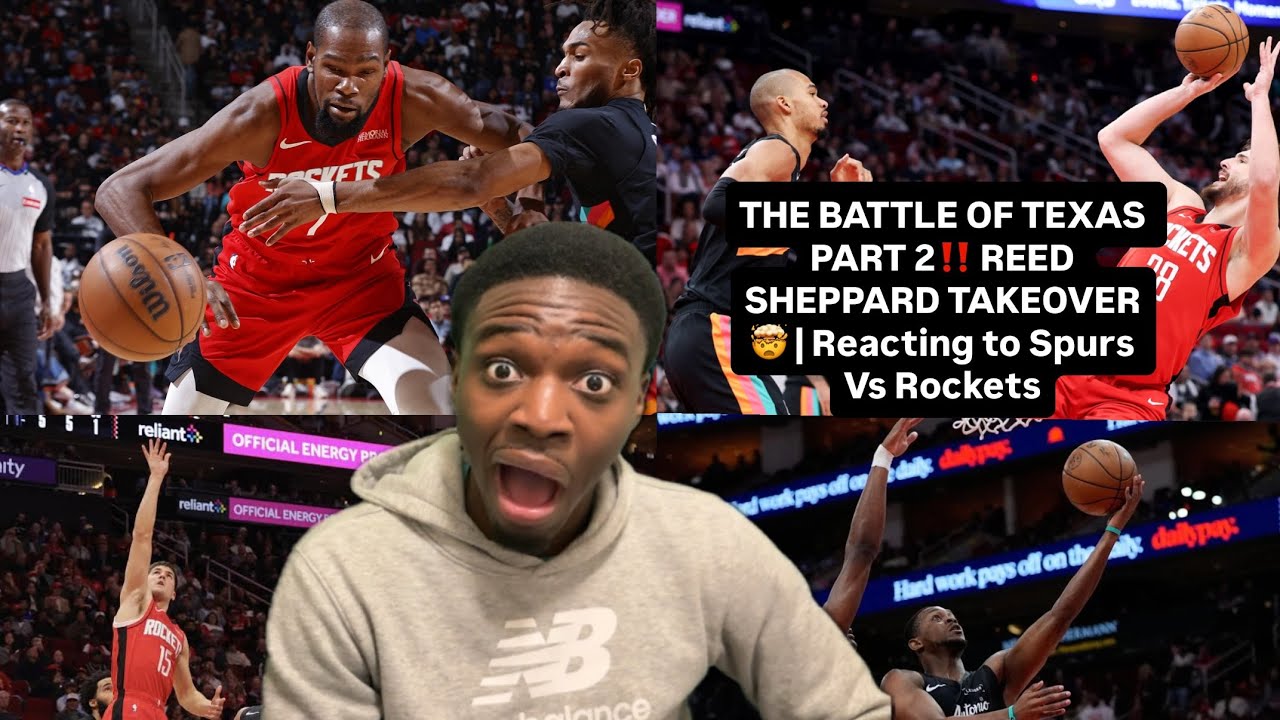 THE BATTLE OF TEXAS PART 2!! REED SHEPPARD TAKEOVER!! | Reacting to Spurs Vs Rockets | 1/20/26
