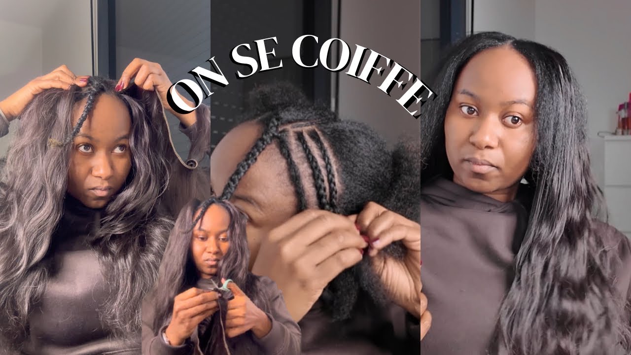 TUTO COIFFURE: JE TENTE DE RÉALISER UN TISSAGE OUVERT SEULE MAIS JE N’AI PAS LE RÉSULTAT QUE JE VEUX
