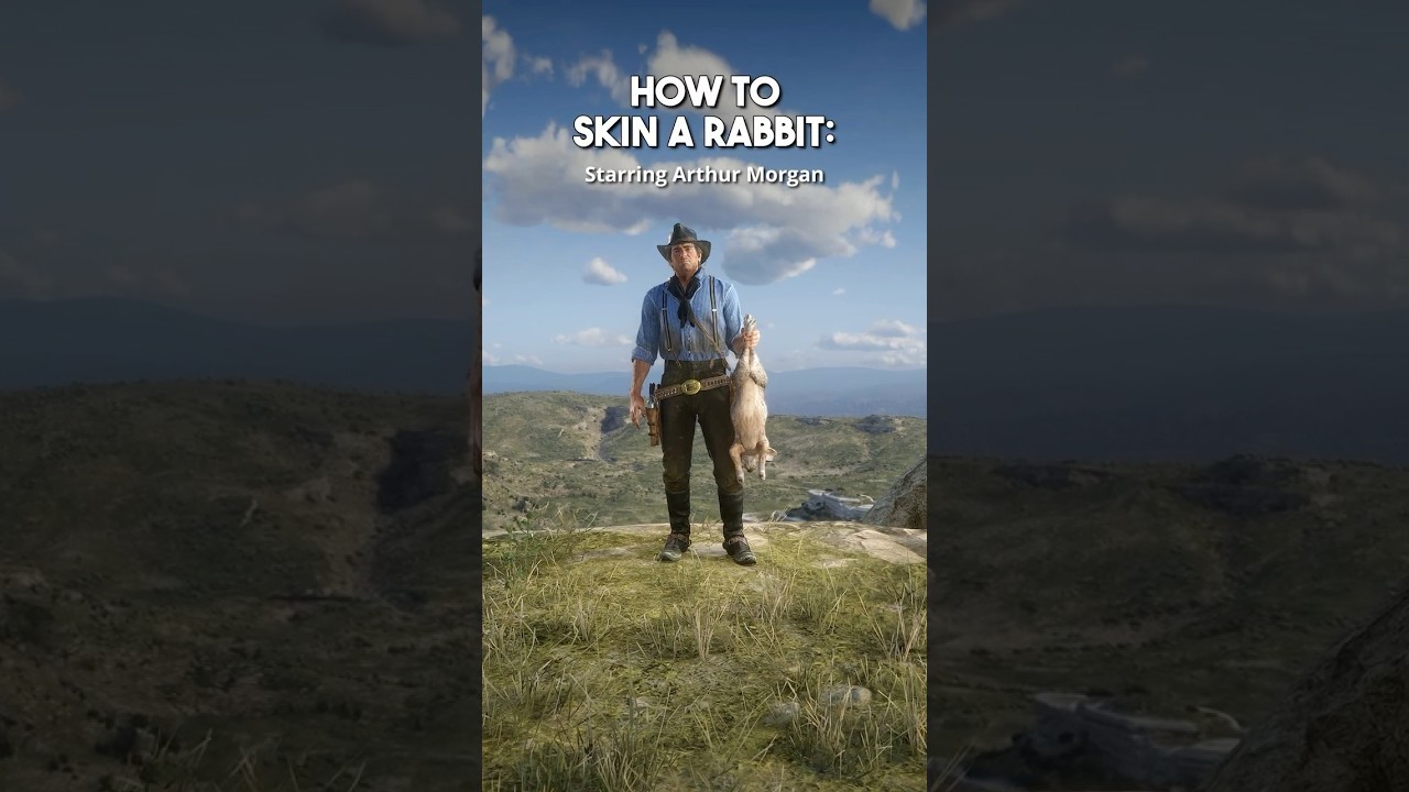 RDR2 - How To Skin A Rabbit 