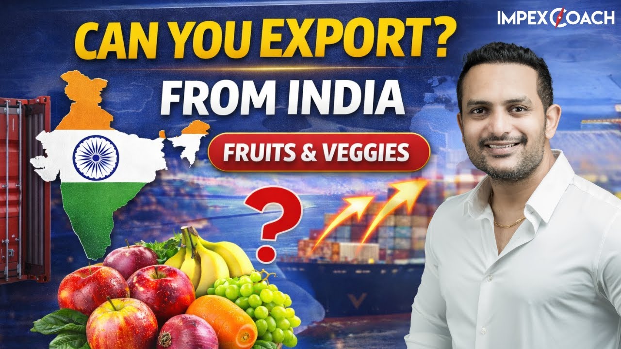 ಭಾರತದಿಂದ ತರಕಾರಿಗಳು ಮತ್ತು ಹಣ್ಣುಗಳನ್ನು ರಫ್ತು ಮಾಡುವುದು ಹೇಗೆ. Fresh Fruits, Vegetables Export from India