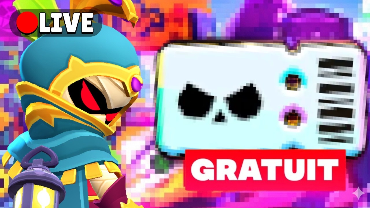 🍔 BRAWLPASS A GAGNER + ROAD TO MASTER 👀LIVE BRAWL STARS FR🍔