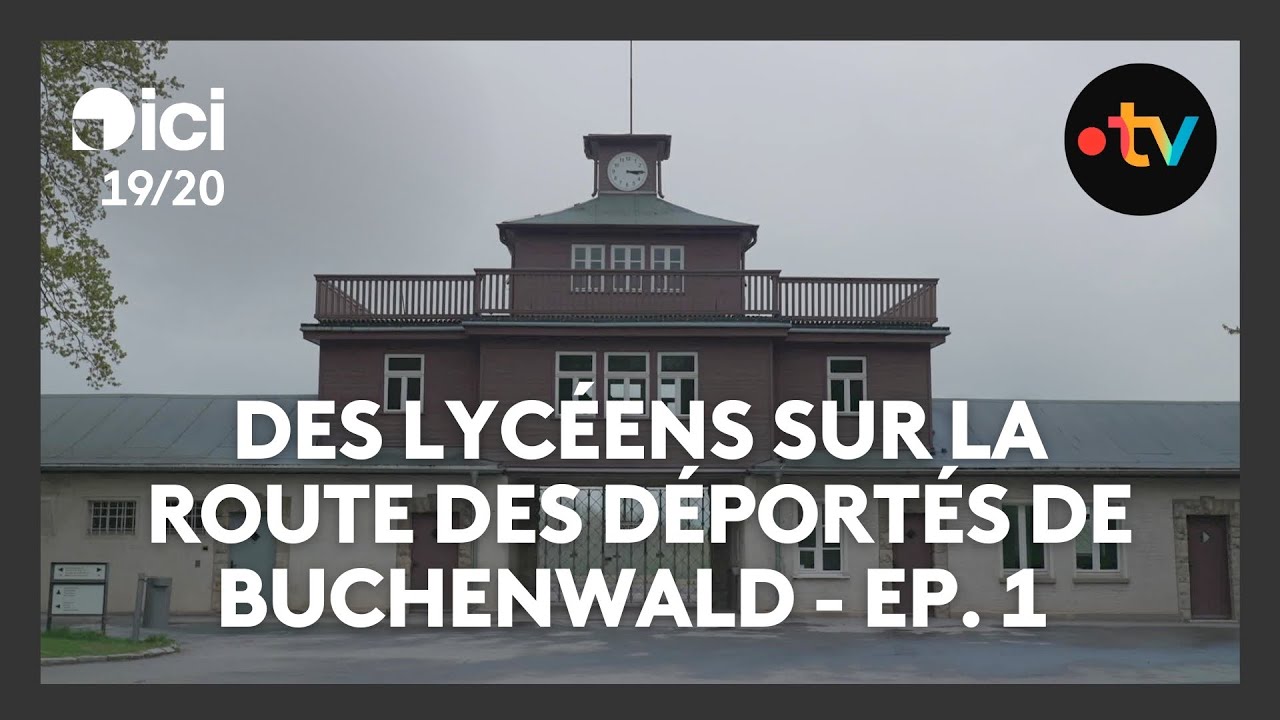 Le voyage de lycéens de Doullens à Buchenwald : la marche le long de la Blutstrasse - Ep. 1/4
