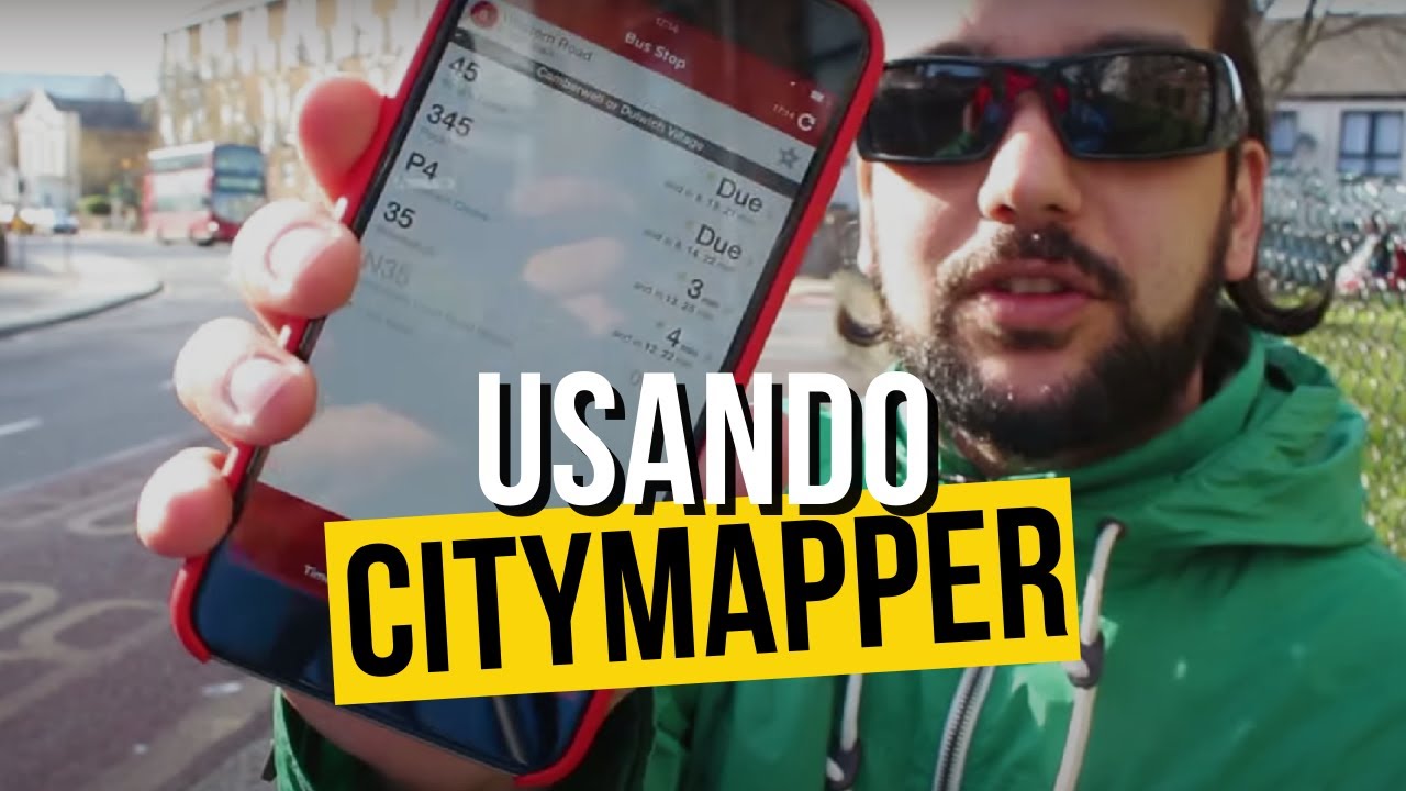 Transporte em Londres #3 | Como usar o Citymapper