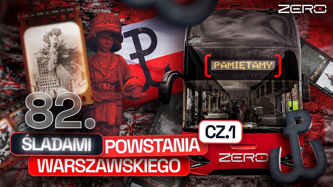 ŚLADAMI POWSTANIA WARSZAWSKIEGO - WYJĄTKOWY LIVE KANAŁU ZERO!