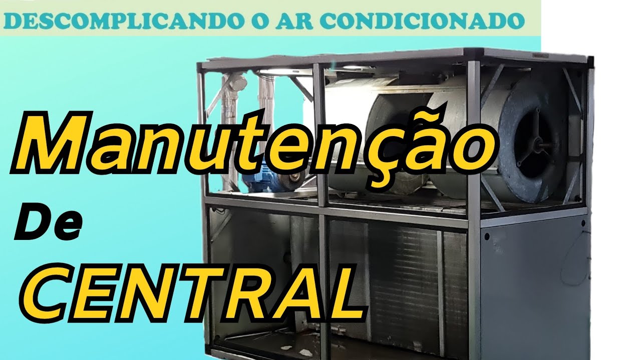 ❄️ MANUTENÇÃO E LIMPEZA QUÍMICA | AR CONDICIONADO FANCOIL CENTRAL
