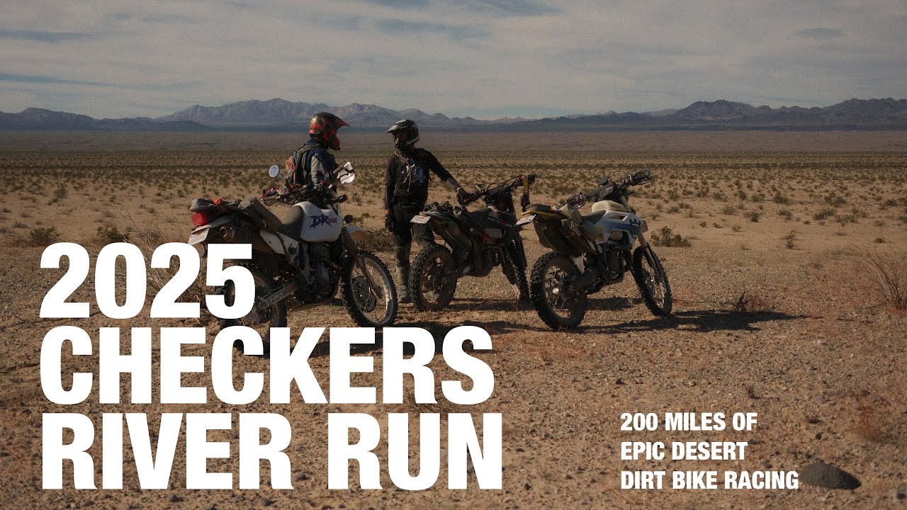 2025 Checkers River Run - 200 miles through the Mojave Desert on Dirt Bikes