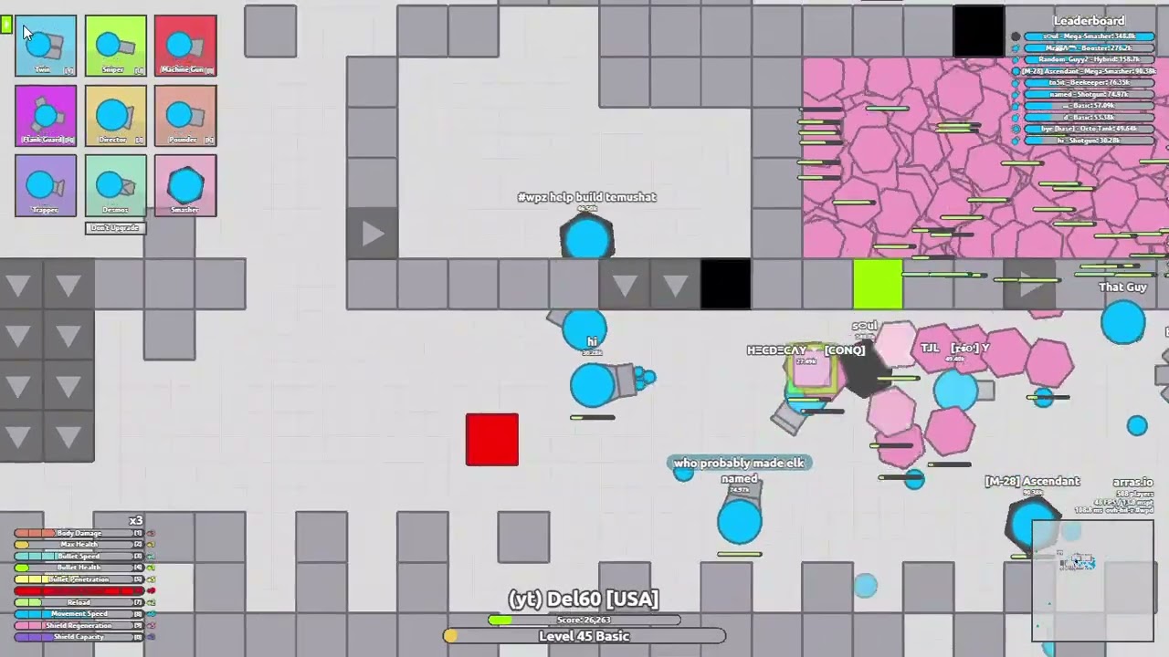 Arras.io first video + playing siege