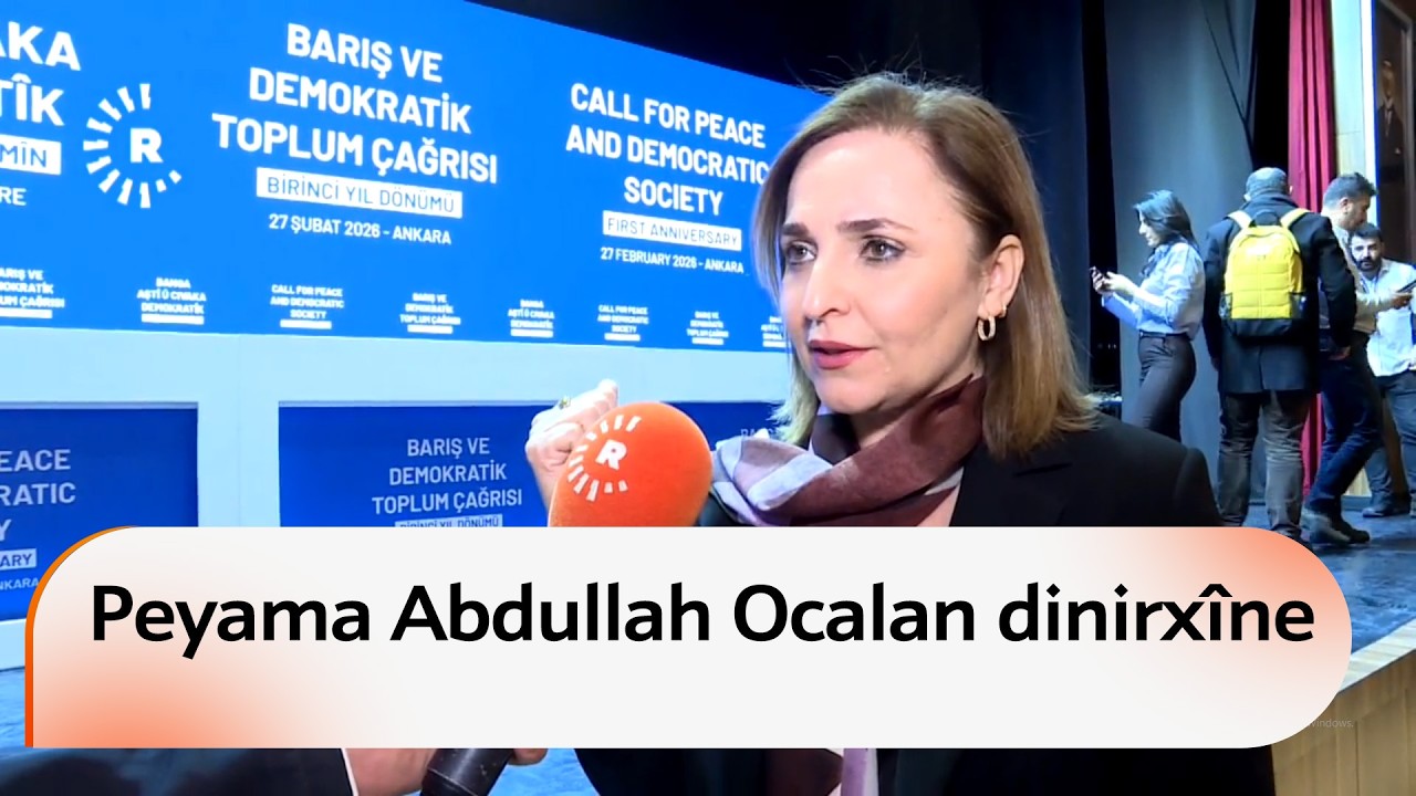 Berdevka DEM Partiyê Ayşegul Dogan peyama Abdullah #Ocalan ji Rûdawê re dinirxîne