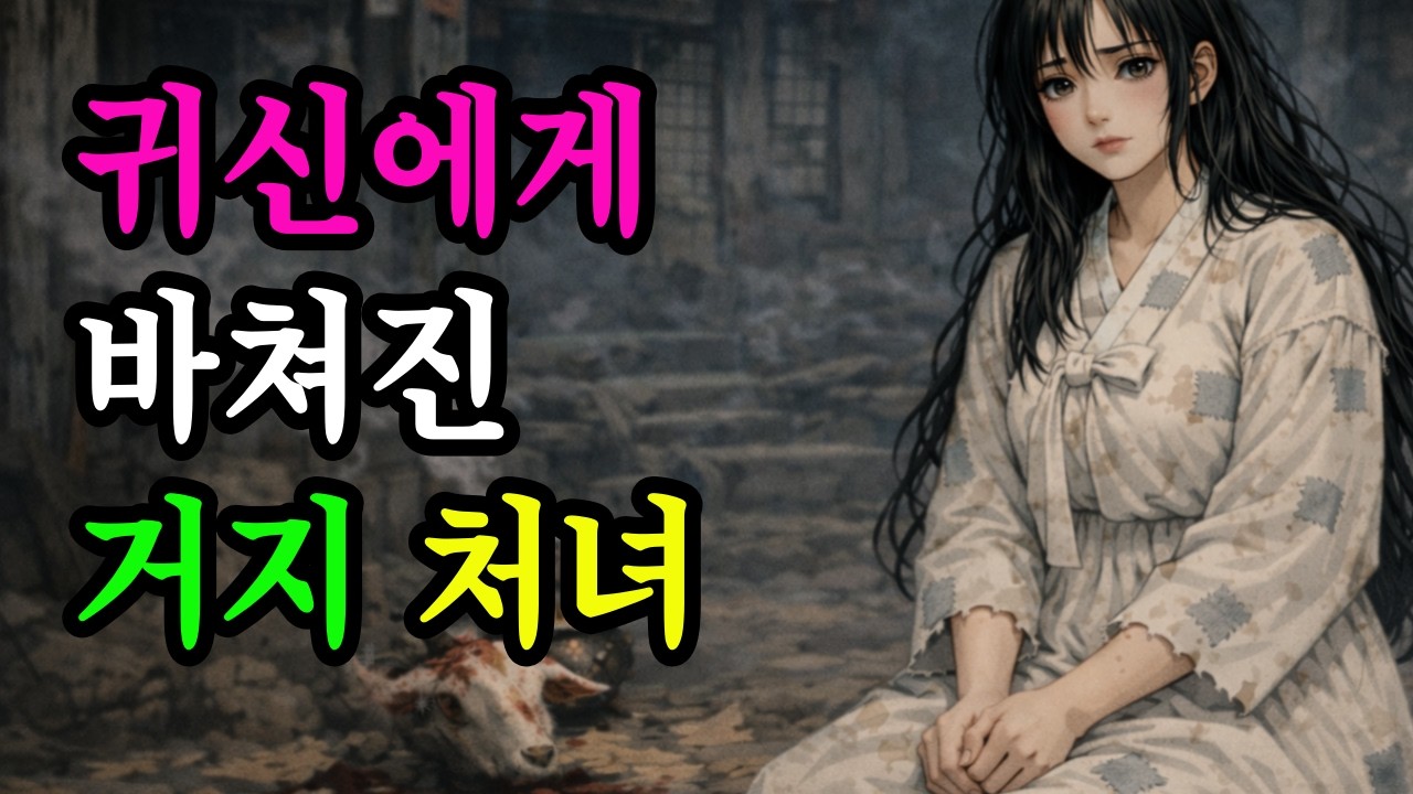 폐가에 들어가 부모의 한을 풀어준 거지처녀 ㅣ야담 ㅣ오디오북 ㅣ전설