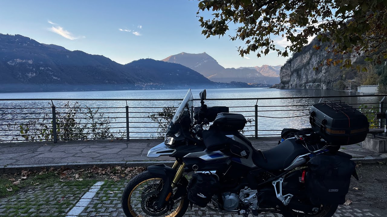 Ir&aacute;ny a Lecco-t&oacute;! A LEGDURV&Aacute;BB utca ahol j&aacute;rtam motorral... majd felborultam!