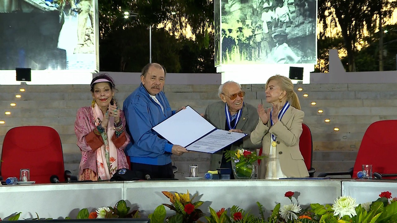 Medallas de la reconciliación destacan vocación de Paz en Nicaragua