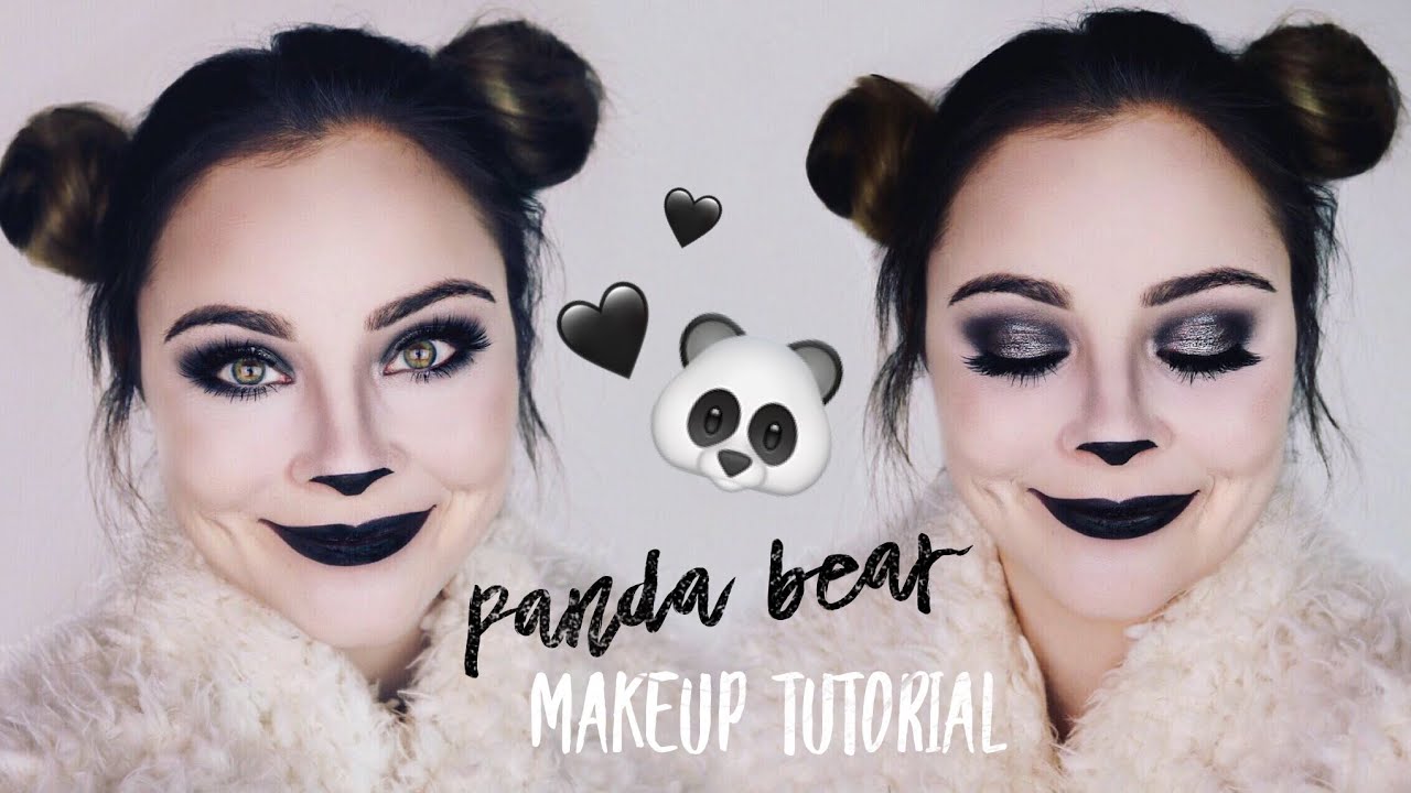 Panda Bear Makeup Tutorial