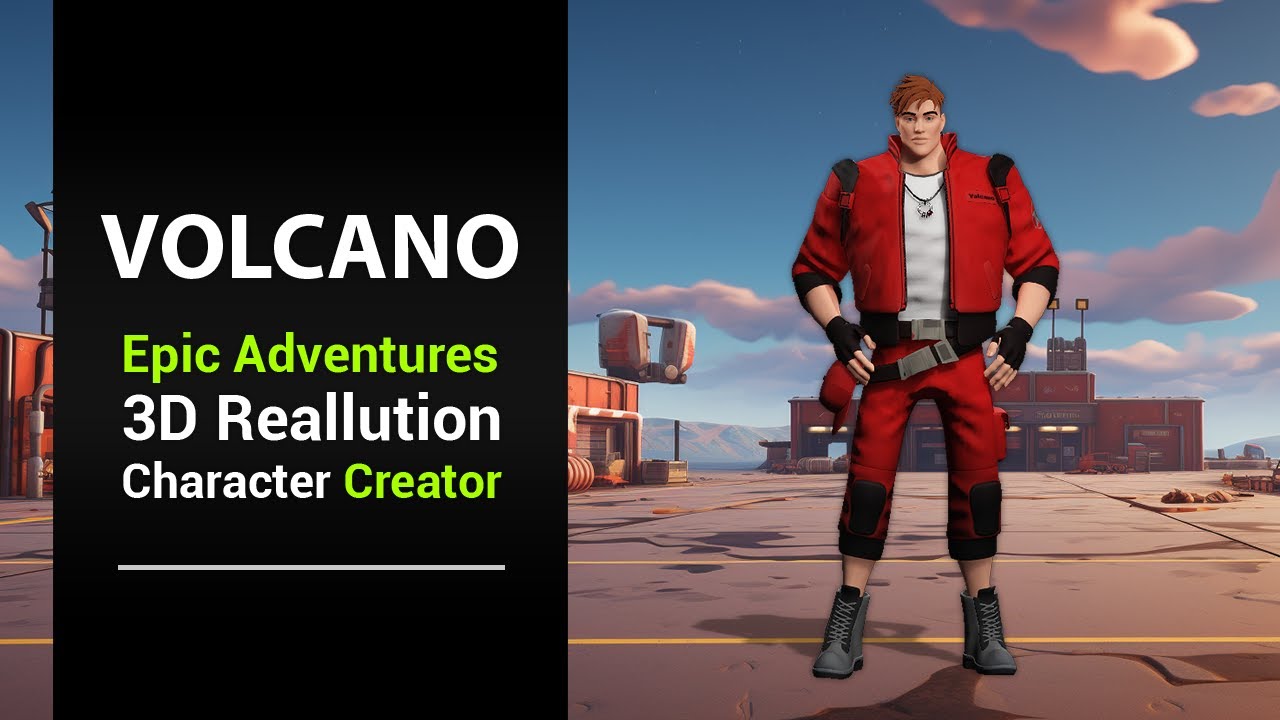 A Volcano 3D Character &ndash; The Ultimate 3D Character Pack for Character Creator 4 and Unreal Engine 5