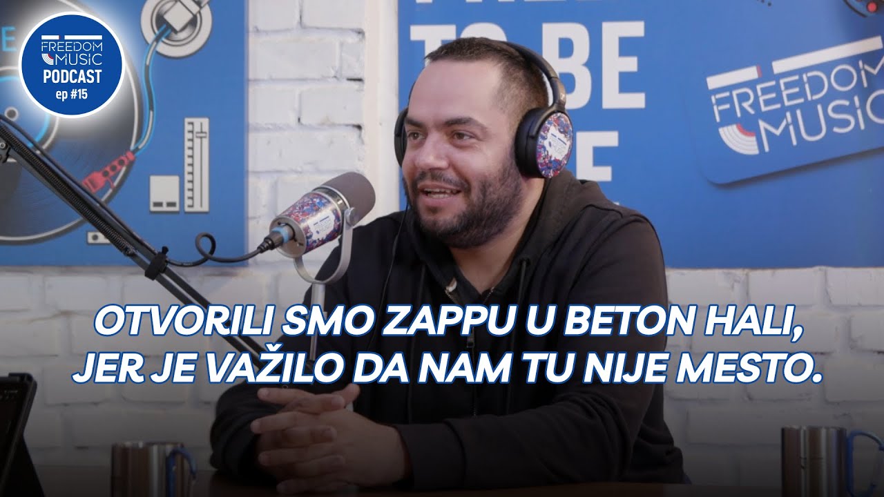Marko Trmčić Krsma (ZAPPA Barka, Bar i Baza) u Freedom Music Podcast EP #15